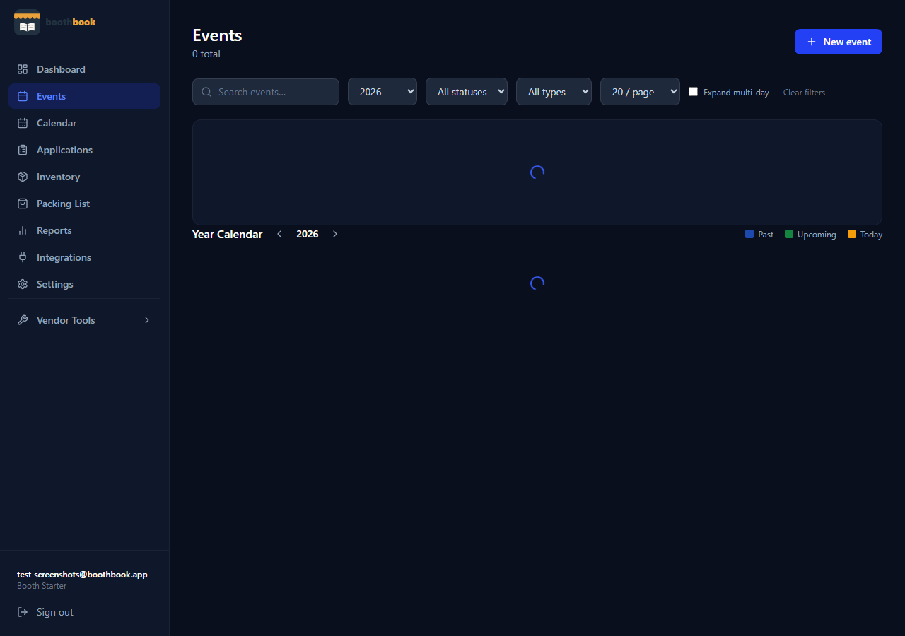 Fairkeep events list